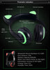 Bluetooth Glowing Cat Ear Headphone