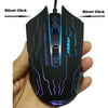 Silent Click USB Wired Gaming Mouse