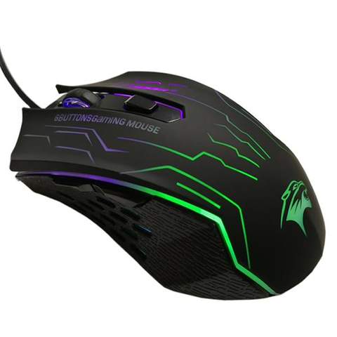 Silent Click USB Wired Gaming Mouse